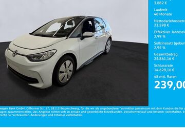VW ID.3 14.649 km 27.480 &euro; Dortmund 44379